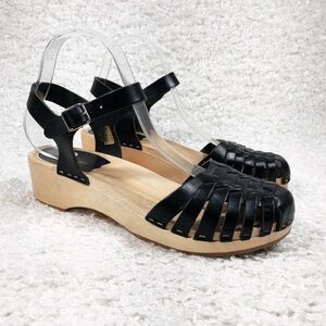Swedish Hasbeens Braided Sandals